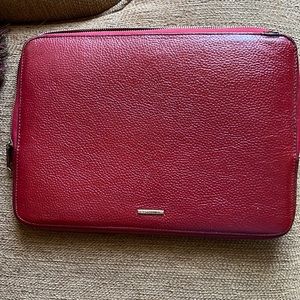 Rebecca Minkoff leather laptop case